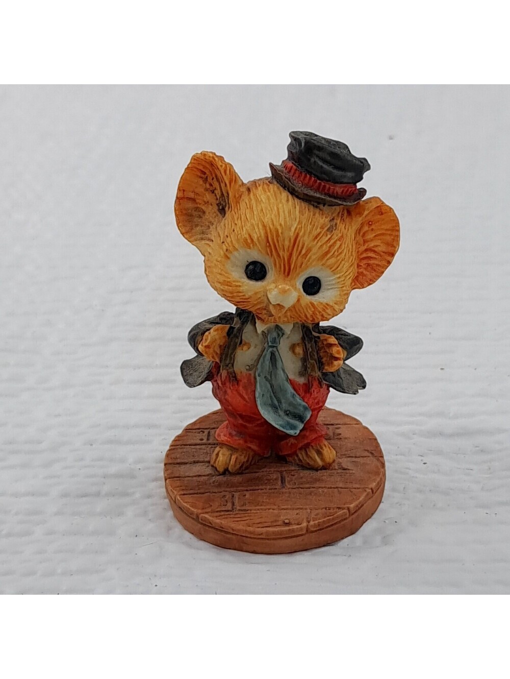 Vintage Enesco Miceville Mr. Shopmouse Shop Mouse man mini miniature figurine